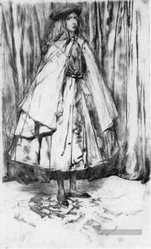 Annie Haden James Abbott McNeill Whistler Peinture à l'huile